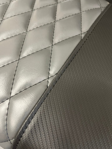 EVolution | Black Carbon Fiber & Charcoal with Black Diamond Stitching