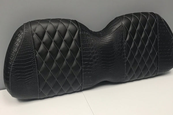 Black  Alligator Black  Diamond Stitched
